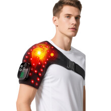 Beheizter Massagegürtel - RNCYN - Vibration & Kneten - Kabellos - Neopren - Rotlichttherapie