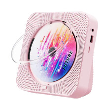 Lecteur CD portable multifonction - RNCYN - Lecteur CD de bureau - Bluetooth 5.0 - Radio FM - Lecteur USB