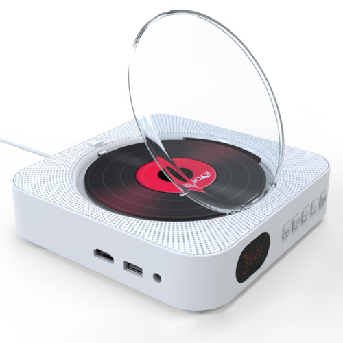 Φορητό CD Player RNCYN Οθόνη LCD 1080P Λειτουργίες FM και