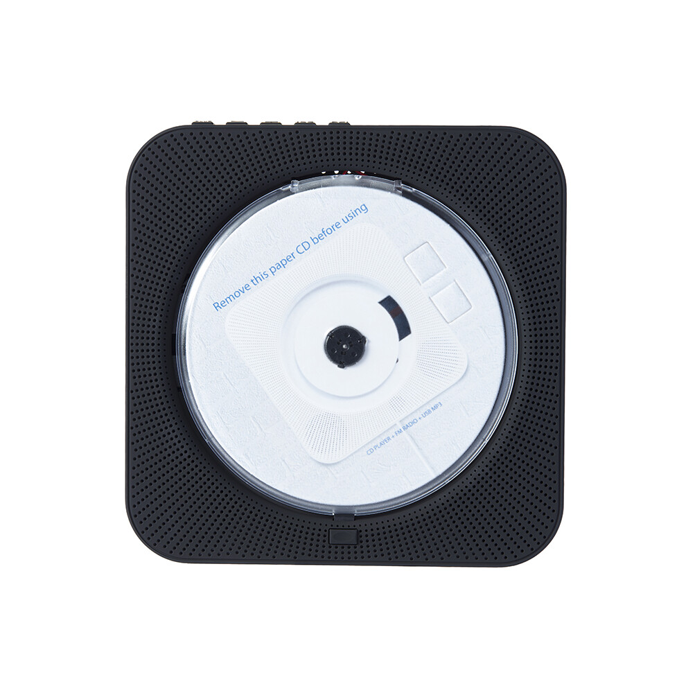 Portable Wall Mounted Cd Player - Rncyn - Bluetooth 5.0 - Built-In Fm Radio - Hifi Speaker 9106058706312