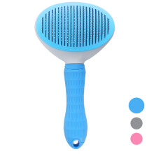 Samočistiaca kefa pre domáce zvieratá - Phoesky - Nehrdzavejúca oceľ - TPR Soft Grip - Automatické kefovanie
