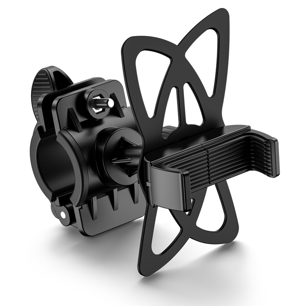 Bike/Motorcycle Phone Holder - Rncyn - Bike And Motorcycle Compatibility - Weight 1 Kg - Easy Installation Black 9106058697788
