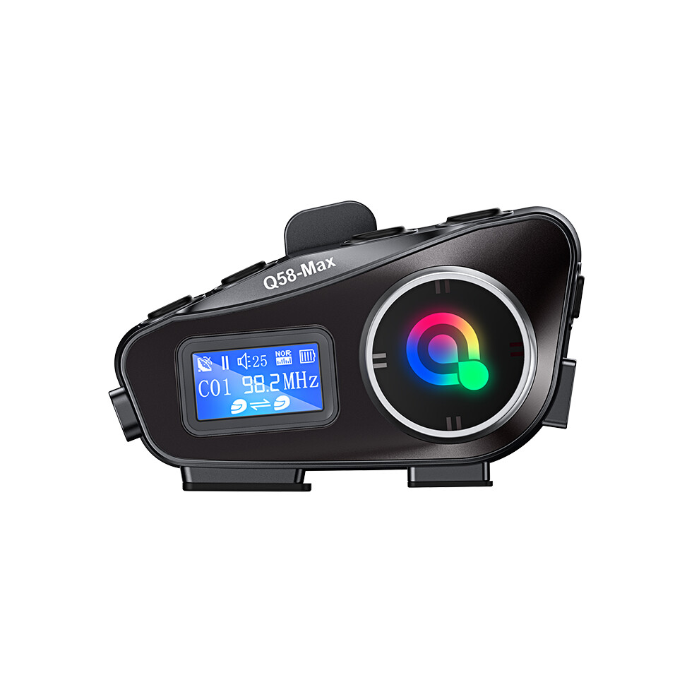 Motorcycle Helmet With Intercom - Rncyn - Built-In Bt Intercom - Model Q58 - Multi-Scene Hybrid - Music Sharing 9486689774066