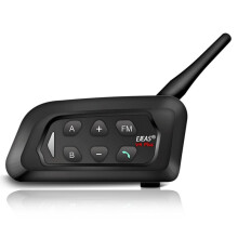 Motorrad-Gegensprechanlage - RNCYN - V4 Plus - Kommunikation für Biker - Motorradhelm - Bluetooth - Schwarz