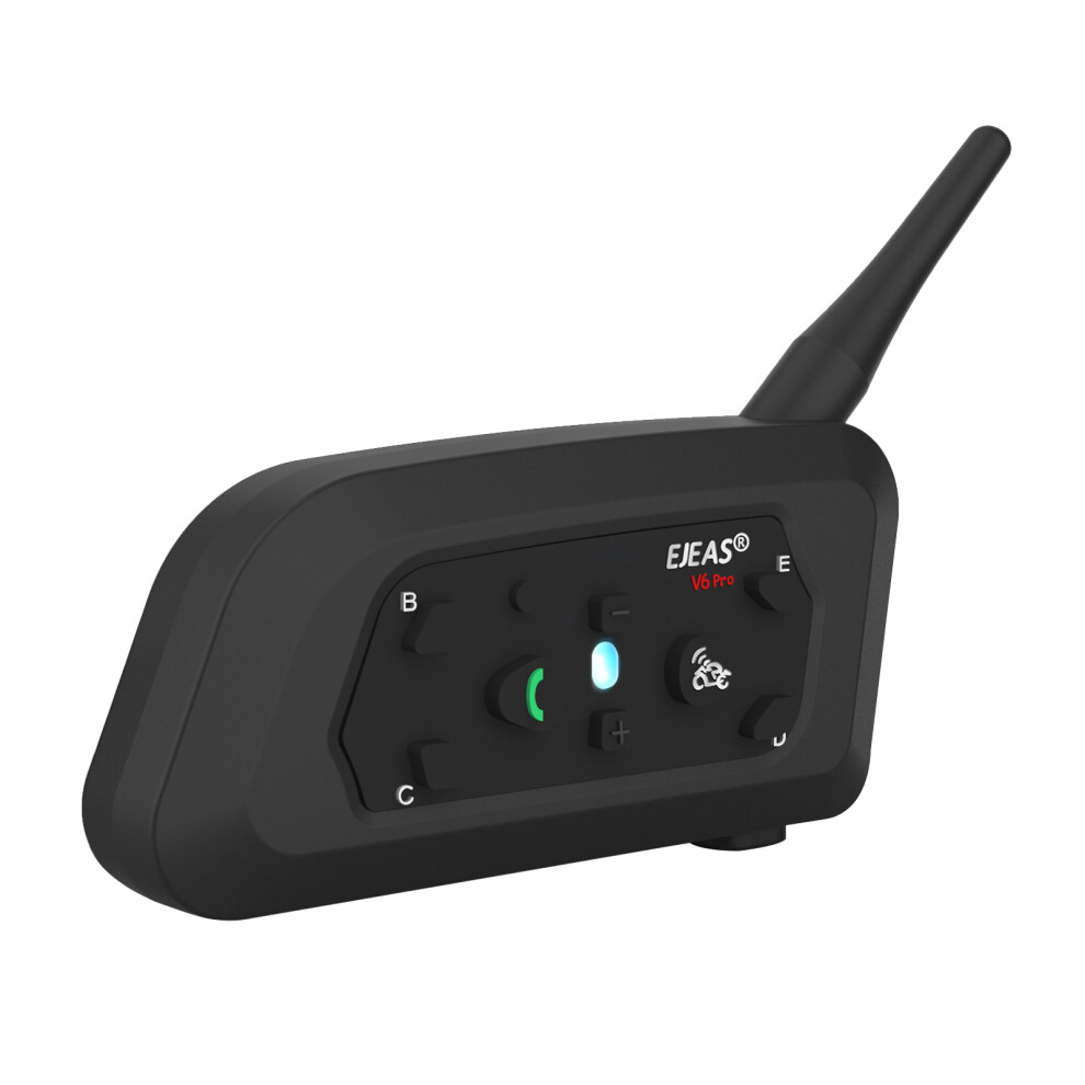 Bluetooth Motorcycle Helmet - Rncyn - Full Duplex Intercom - Range 800 M - 2 Bikers - V6 Pro Model - Ip67 Waterproof 9106058699058