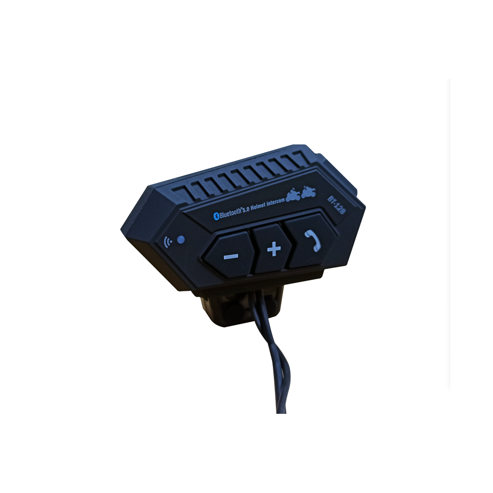Wireless Motorcycle Intercom Helmet - Rncyn - Model Bt-12B - 30 M Intercom Range 9486689774974