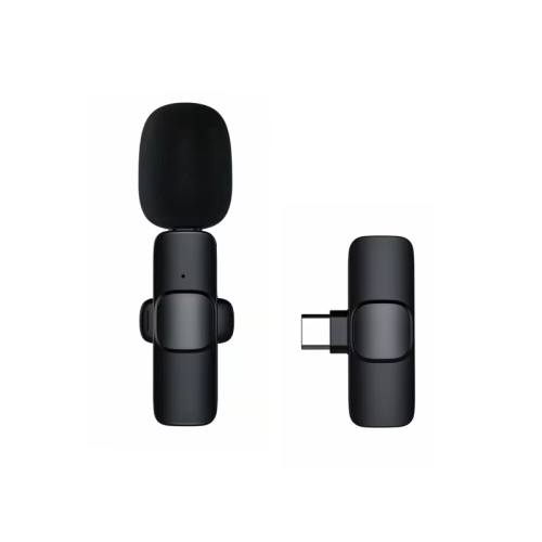 Draadloze Lavalier-microfoon - RNCYN - Mini-microfoon - Draadloos - iPhone- en Android-compatibiliteit - Type-C - ABS