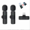 Microfono Wireless a Lavalier - RNCYN - Wireless - Compatibile iPhone e Android - Durata della batteria 8-12 ore 1