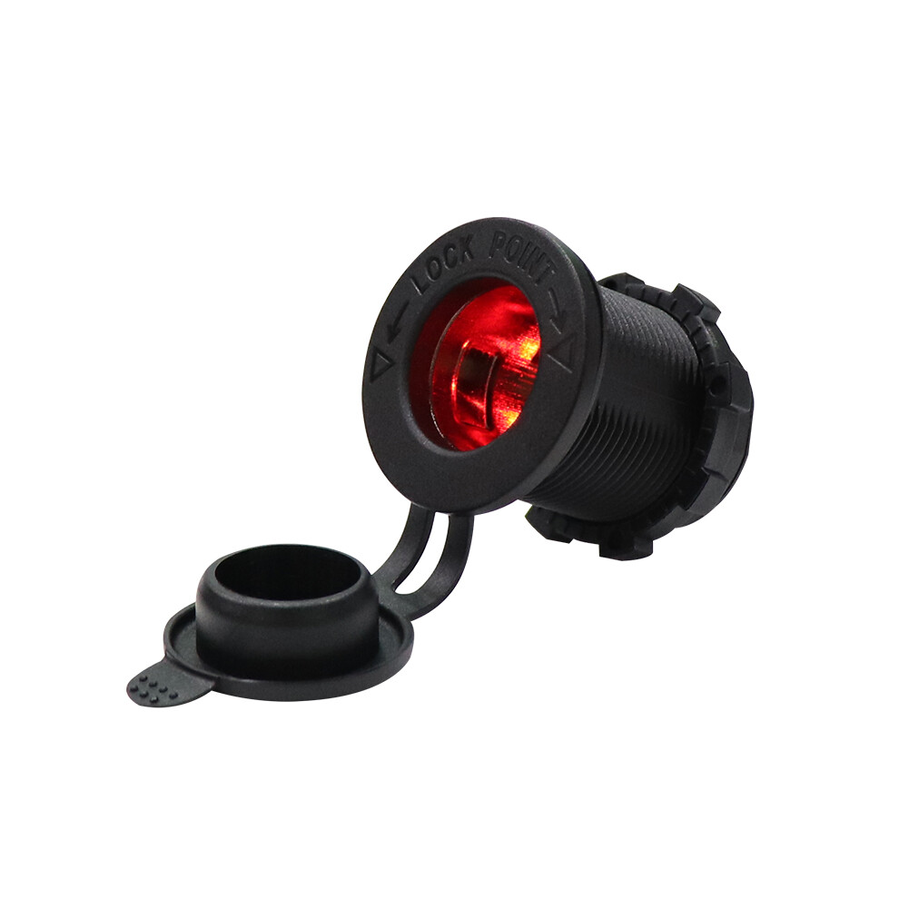 Universal Cigarette Lighter - Rncyn - Led Display - Multiple Vehicle Compatible - Fireproof - Durable - 24V/250W Output 9486689770006