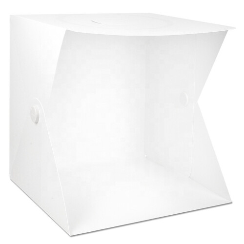 Foldable LED Softbox - RNCYN - Dimensions 30x30x33 cm - 54 LEDs x2 - Light Modes 3200K-6500K