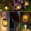 Replacement Solar Light Parts for Lantern: 3 Inch Waterproof Solar Replacement Top for Old Lantern Replacement Light 4