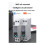 TONGOU 1-50A  Circuit Breaker TUYA MCB with LCD Display Current Under Voltage Wireless Remote Control  B 10