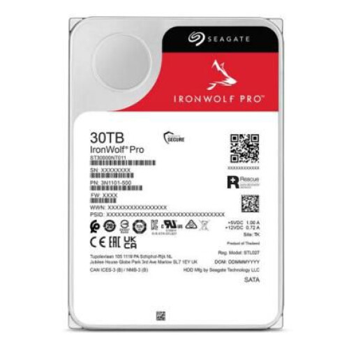 Seagate Seagate 3.5 HDD 30 TB SATA 6Gb/s