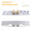 1Pair White Light for  Q5 2013-2017 Car Headlights DRL Chip Ballast Chip Circuit Board Light Source Board Chip 2