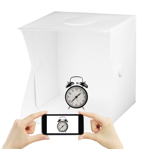 Foldable photo light box - RNCYN - 40 cm - Foldable design - 3 LED modes - Adjustable brightness
