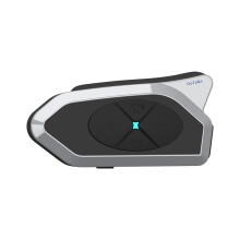 RNCYN Motorcycle Bluetooth Helmet - Bluetooth 5.1 - Full Duplex 2-Rider Intercom - IP65 Waterproof - FM Radio Function