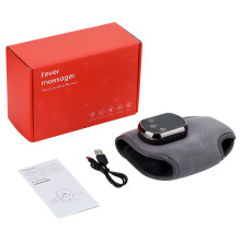 Elektrischer Knöchelmassager - RNCYN - USB-Wiederladbar - Tragbar - Vibration zur Schmerzlinderung - Grau