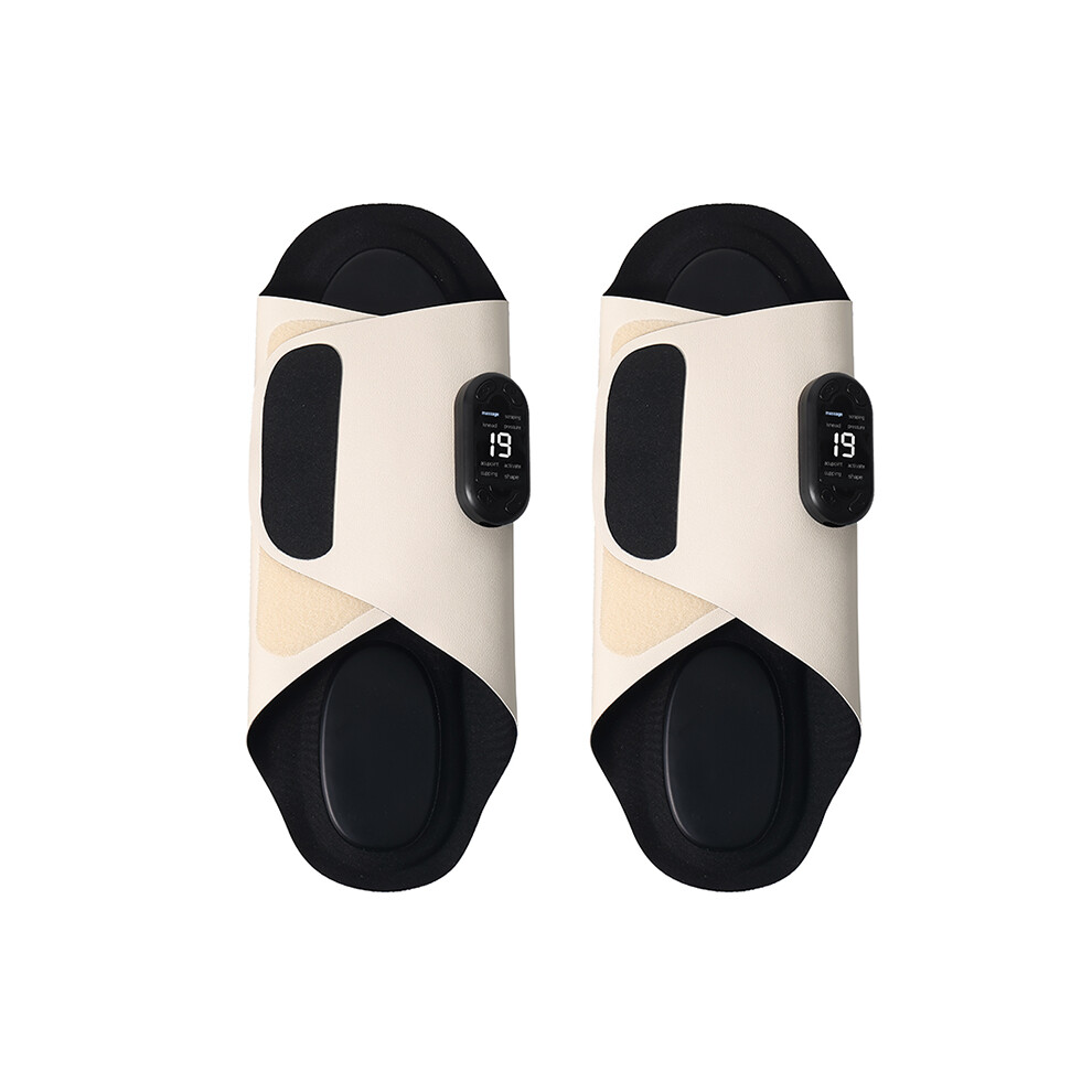 Rncyn Vibrating Massage Slippers - Ems Microcurrent Vibrating Therapy - Acupuncture Point Massage