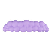 Reposamuñecas para teclado - RNCYN - Silicona blanda - PU resistente - Nube ergonómica - Uso en oficina - Morado