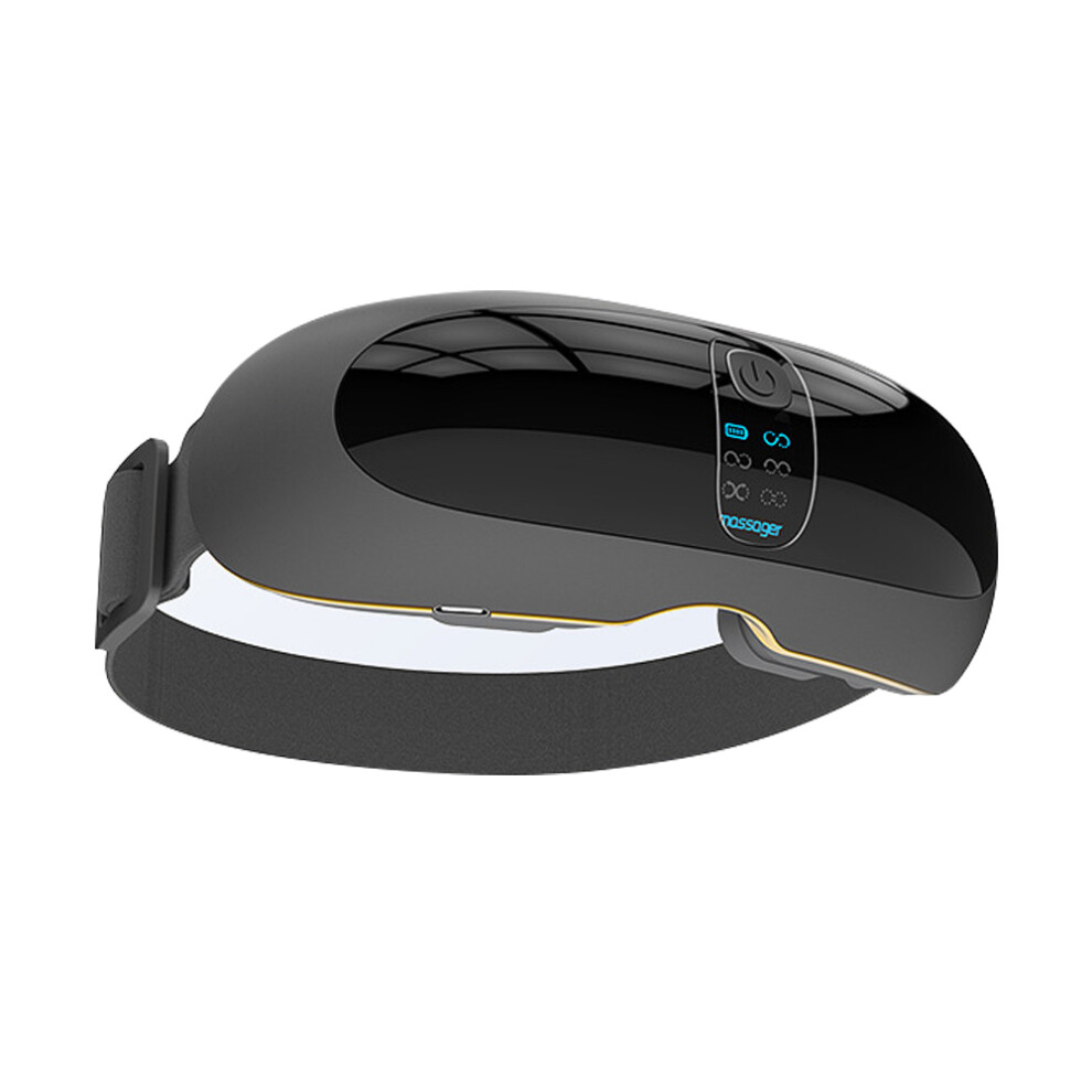 Rncyn Eye Massage Mask - Eye Strain Relief - Vibration & Heating - Cordless Design