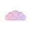 Ergonomic Mouse Pad - RNCYN - Integrated Wrist Rest - Silicone + PU - Comfortable - Cloud Design 1