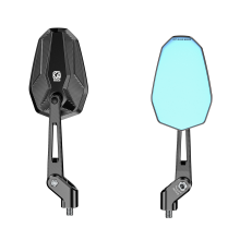 Specchietti elettrici per motociclette - RNCYN - Antiriflessi - Anti-appannaggio - Impermeabili - Regolabili - 6063 Lega di alluminio