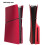 For  5 Slim Hard Plastic Faceplate Shell Replacement Plate Cover for PS5 Console Disc Version Red 4