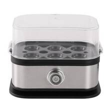 Electric Egg Cooker 6-Egg Capacity Multifunction Food Steamer with Auto Shut-Off for Hard Boiled, Soft, Medium Eggs AU