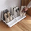 Space-Saving Stackable Shoe Rack Organizer Large Shoe Shelf Cabinet Trendy Dorm Storage Box Rental Essential 8