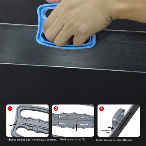 Professional Ski Snowboard Edges Bevels Sharpener with File for Multiple Angles trimmer 1