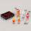1/12 Christmas Kitchen Accessories Realistic Food Figure With Storage Container 3