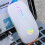 Ultra Thin Wireless Mouse RNCYN Επαναφορτιζόμενο Λευκό Trimode (BT3.0 + BT5.0 1