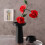 Creative Miniature Flower Pot Model Doll House Decoration Microlandscape Setting Black 9