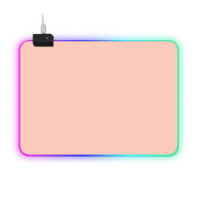 RGB Gaming Mouse Pad RNCYN Ροζ Αντιολισθητικό Φωτισμός LED