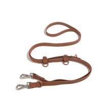 Adjustable Dog Leash - Phoesky - 2.5 m - Waterproof - Durable - PVC - Metal Buckle - Brown - 250x2 cm