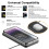 Type-C Car Wireless Charger Fast Charging Mat Pad For for iPhone Samsung (Black) 5
