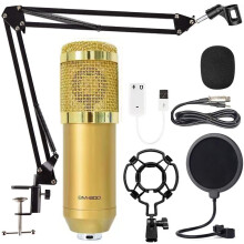 Cardioïde condensatormicrofoon - RNCYN - BM800 - Unidirectioneel - 20Hz-20kHz frequentierespons