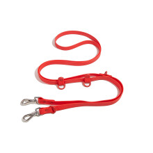 Adjustable Dog Leash - Phoesky - 2.5 m - Waterproof - Durable - PVC - Metal Buckle - Red - 250x2 cm