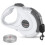 Automatic Retractable Leash - Phoesky - 4m - White - ABS - Quick Release - Reinforcement Loop - 20x4.5x5.7 cm 1