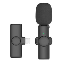 Draadloze Lavalier-microfoon - RNCYN - Mini-formaat - iPhone- en Android-compatibiliteit - USB-C type - Draadloos