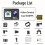 5K Action Camera 50MP WiFi 30M Waterproof with Dual Screen (Black) 8