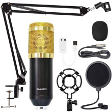 Cardioïde condensatormicrofoon - RNCYN - BM800 - Cardioïde - Unidirectioneel - 20Hz-20kHz frequentierespons