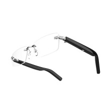 Ränderlose Smart Sunglasses - RNCYN - G06-T - Schwarz - 12m BT Abstand - Eingebauter Lautsprecher