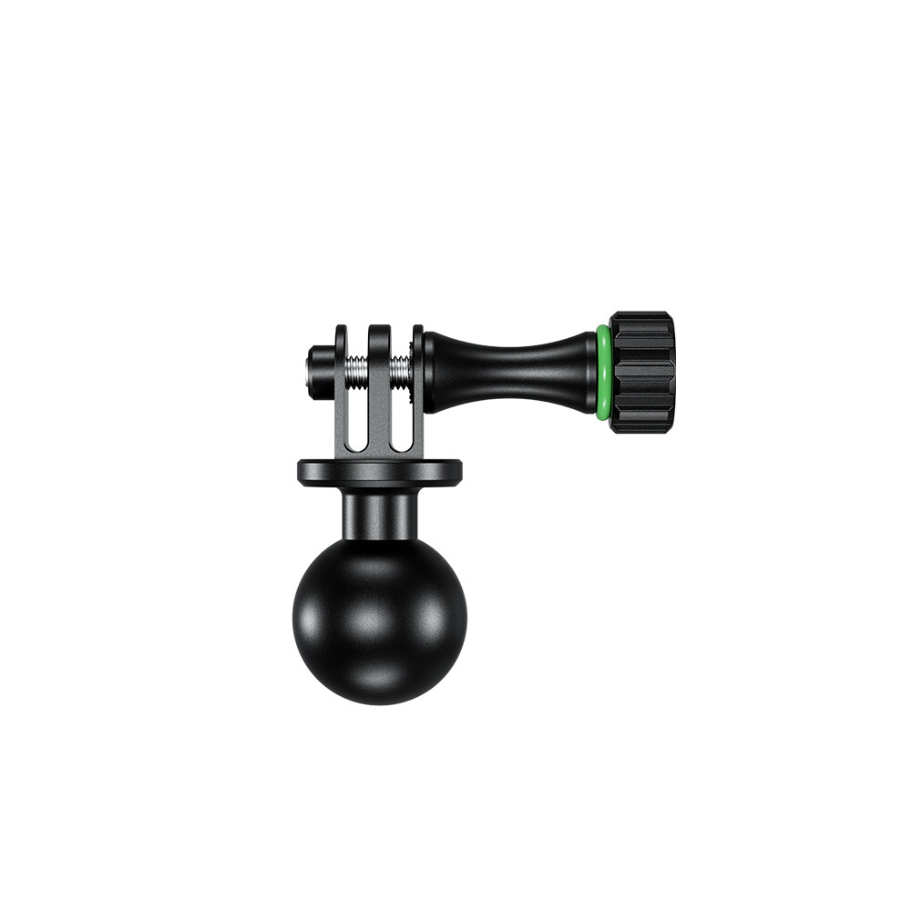 Action Camera Mounting Adapter - Rncyn - Tripod Base With 1 Inch Ball Head - 6061-T6 Aluminum Alloy 9106058688991