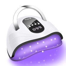 Lampe à ongles LED - RNCYN - 120W puissance - Capteur automatique - Séchoir à ongles en gel UV - Usage domestique