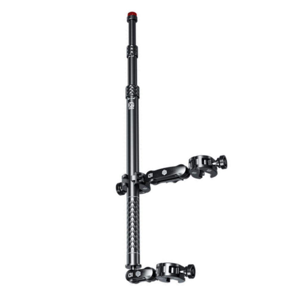 Motorcycle Selfie Stick - Rncyn - Aluminum Alloy - Adjustable Length 42.5 - 110 Cm - Sports Camera Mount 9486689765644