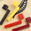 Guitar String Winder and Bridge Pin Puller Combo Ergonomic Grip for Easy String Red 10