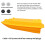 Snap Fit Plastic Boat Model Hull Educational Tool Compatible with Most System Yellow 10
