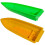 Snap Fit Plastic Boat Model Hull Educational Tool Compatible with Most System Yellow 7