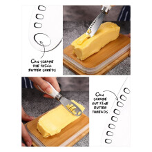 Butter Dish with Lid,Butter Dish for Countertop,Metal Butter Keeper with Multipurpose Butter Large Butter Container